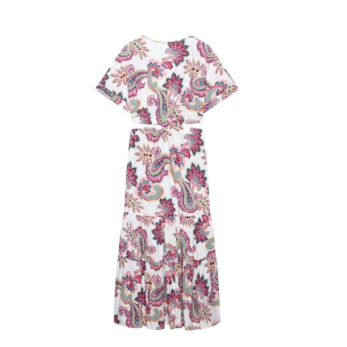 Robe Année 70 Chic Imprimée - Louise Vintage