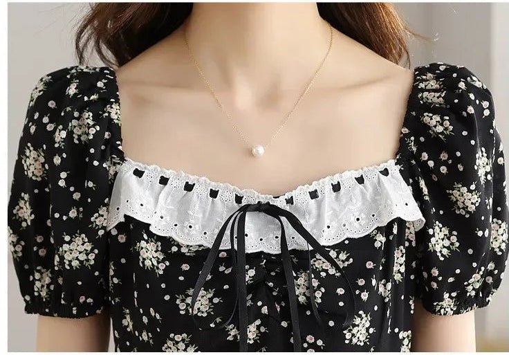 Robe Année 70 Chic Liberty - Louise Vintage