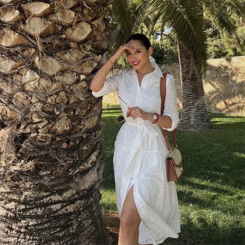 Robe Année 70 Chic Love - Louise Vintage