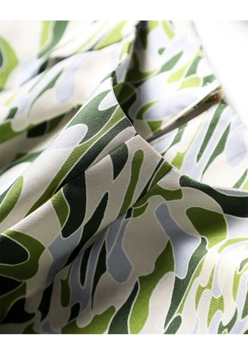 Robe Année 70 Couleur Verte - Louise Vintage