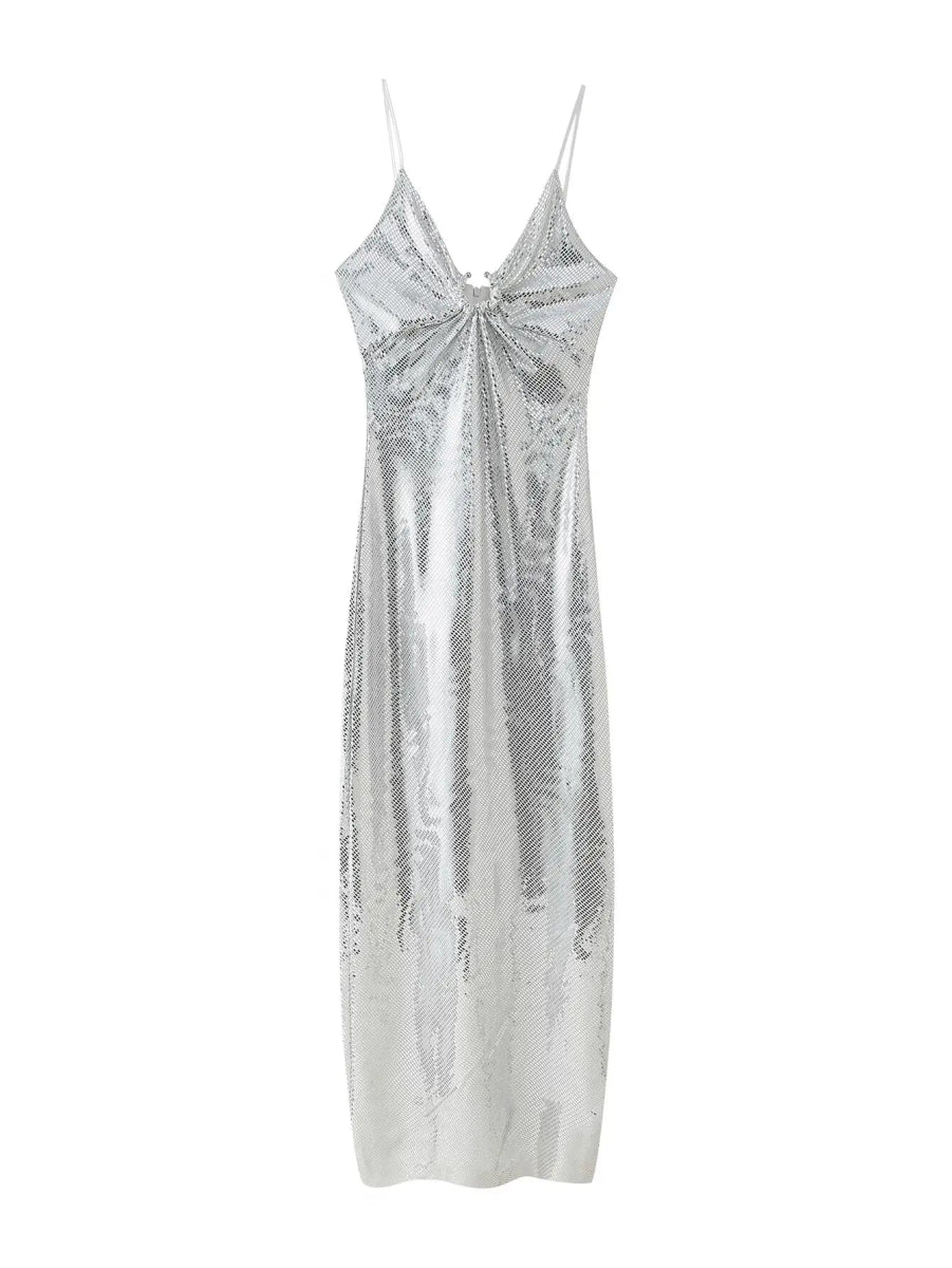 Robe Année 70 Décolleté - Louise Vintage