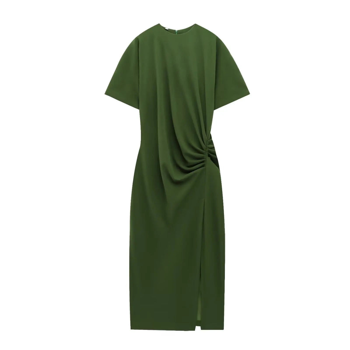 Robe Année 70 Femme Verte - Louise Vintage