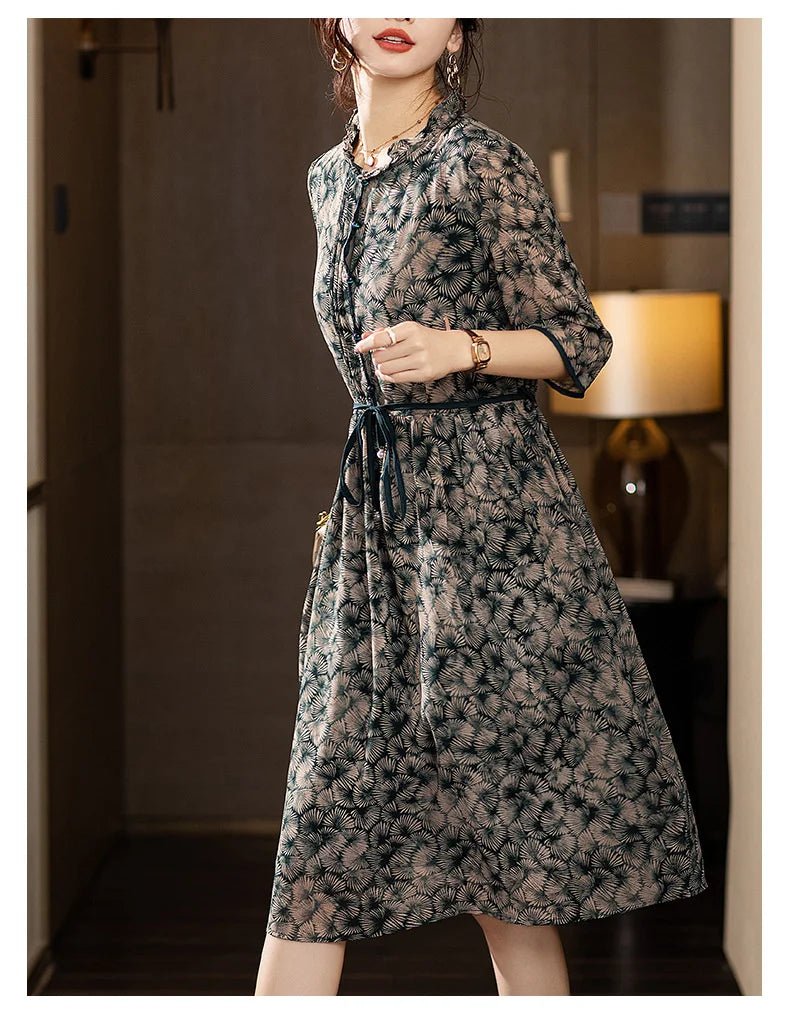 Robe Année 70 Hippie Longue - Louise Vintage