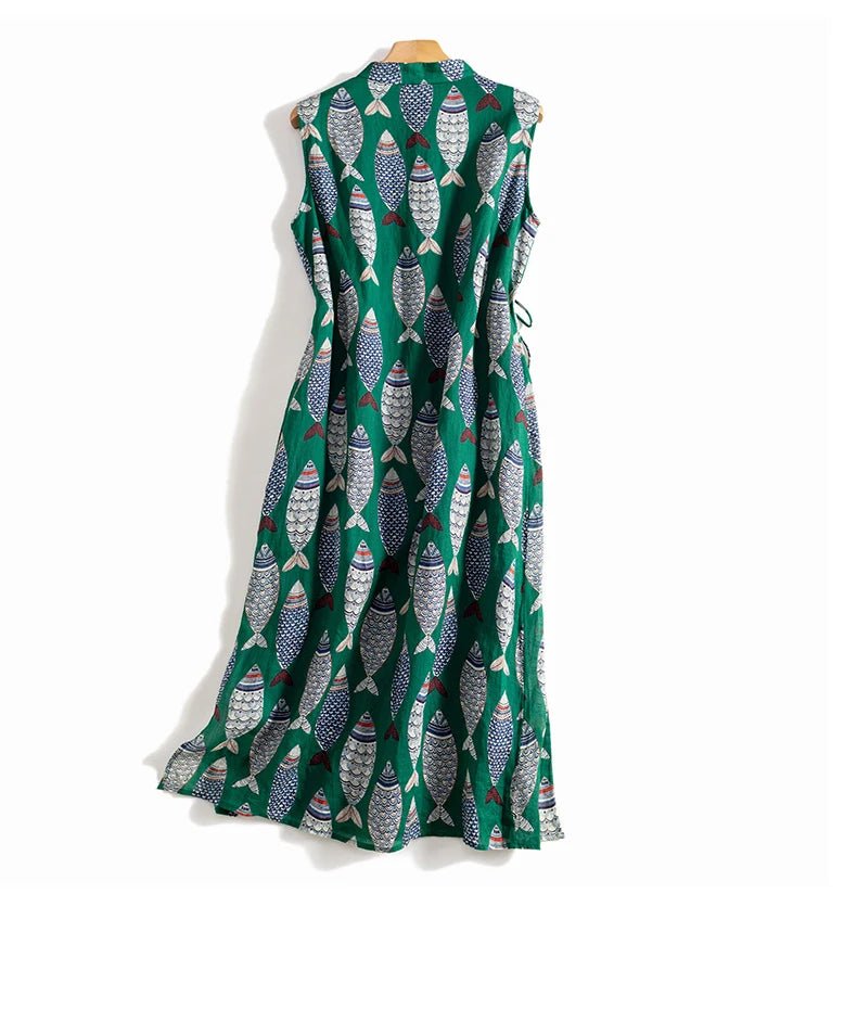 Robe Année 70 Vintage Couleurs - Louise Vintage