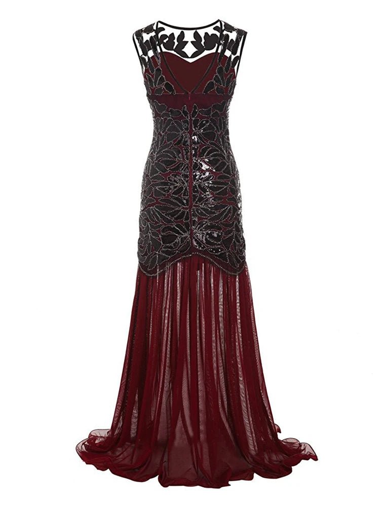 Robe Années 20 Rouge Vintage - Louise Vintage