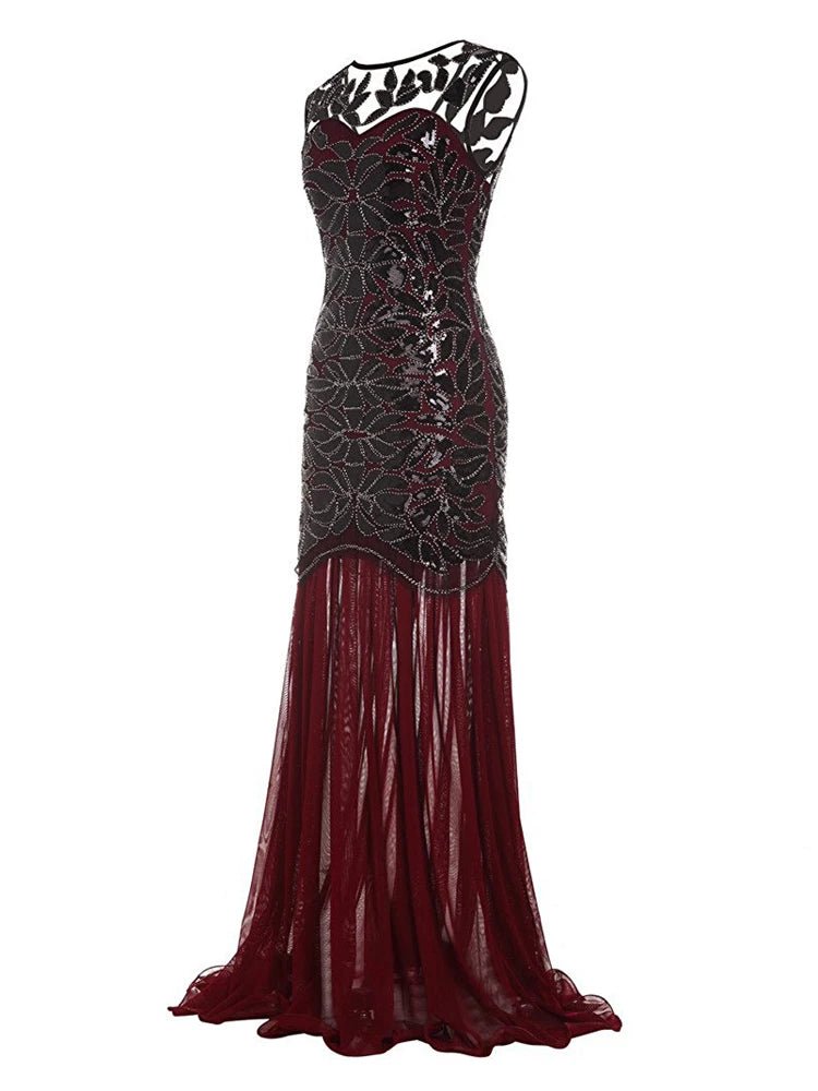 Robe Années 20 Rouge Vintage - Louise Vintage