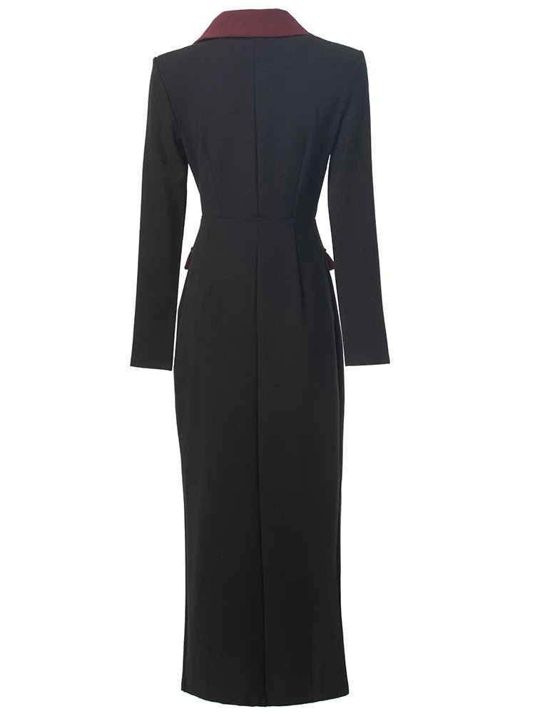 Robe Années 40 Col Claudine - Louise Vintage