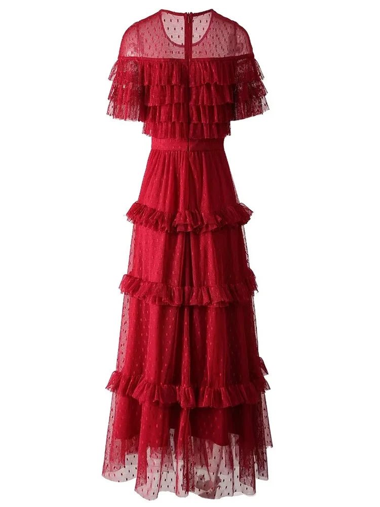 Robe Années 40 Femme Bordeaux - Louise Vintage