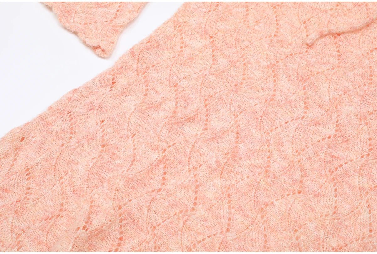Robe Années 40 Perles Rose - Louise Vintage