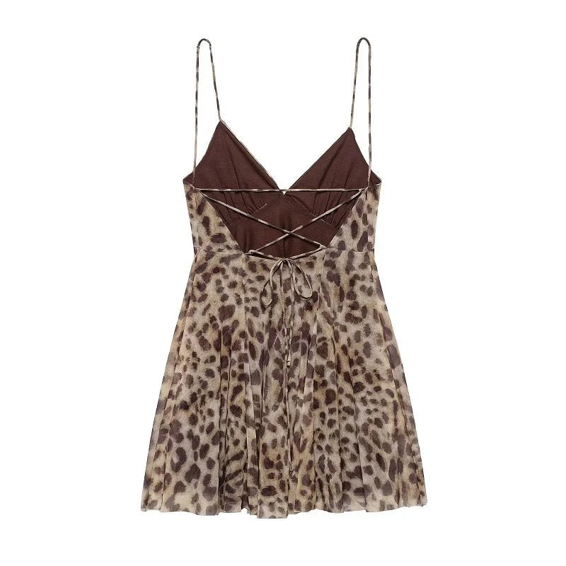 Robe Années 50 Léopard - Louise Vintage