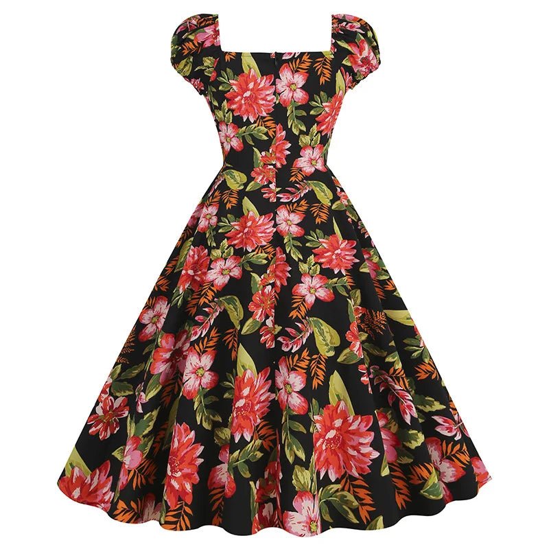 Robe Années 50 Printemps - Louise Vintage