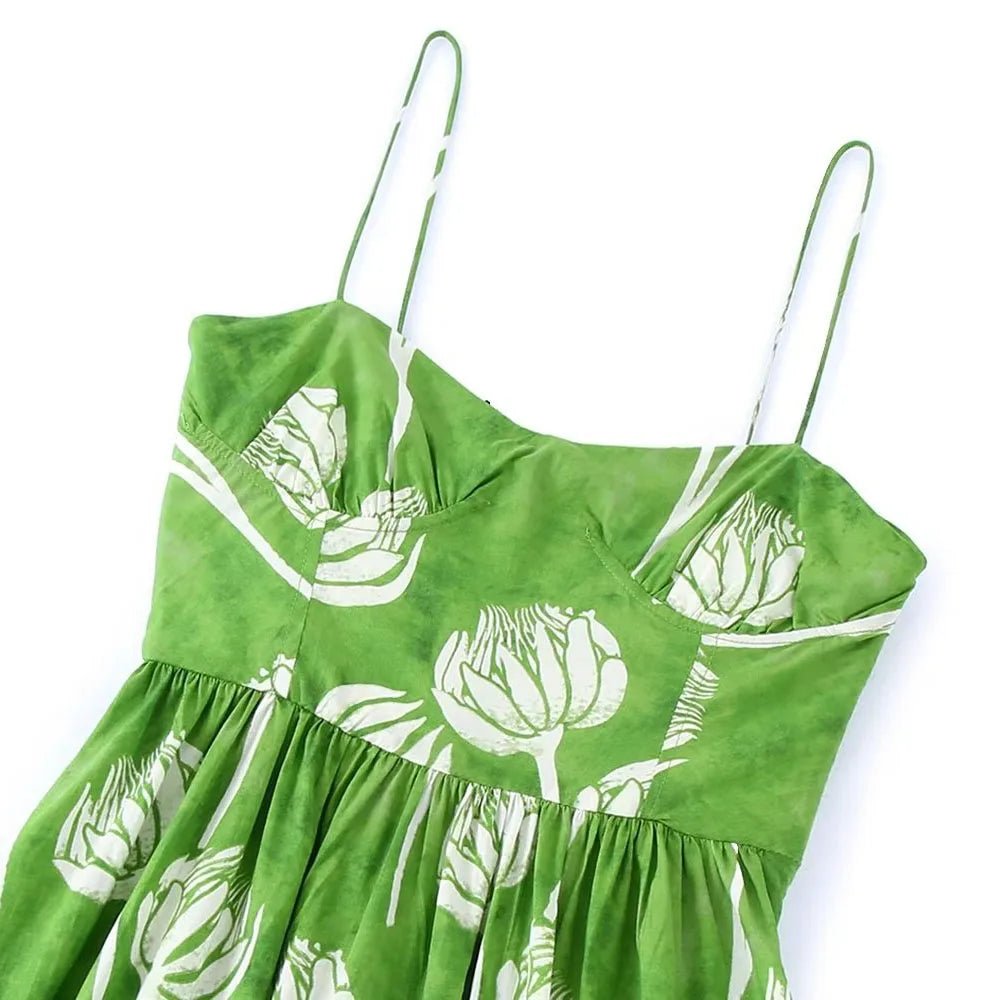 Robe Années 70 Hippie Fleurie - Louise Vintage