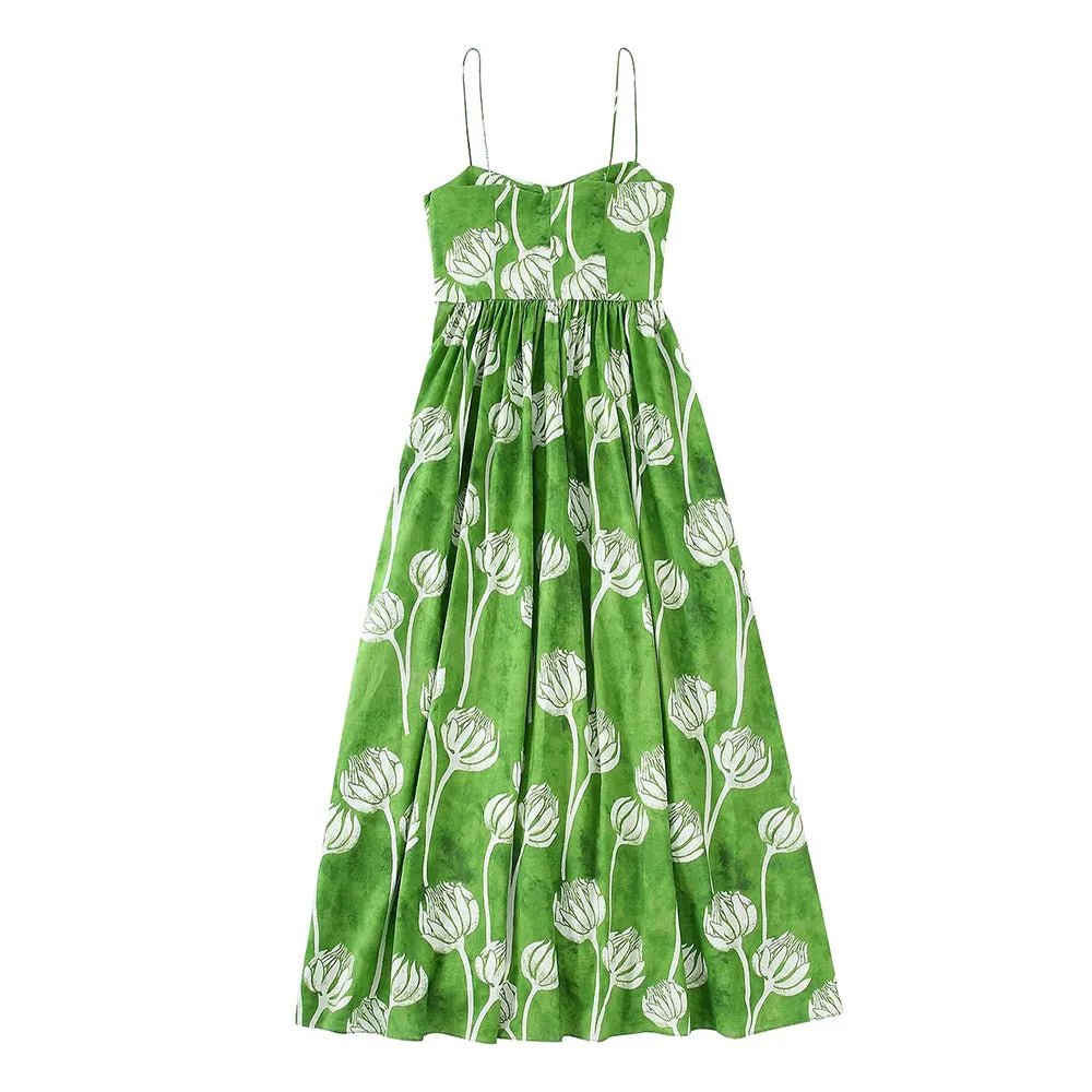 Robe Années 70 Hippie Fleurie - Louise Vintage