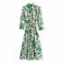 Robe Années 70 Hippie Fleurs - Louise Vintage