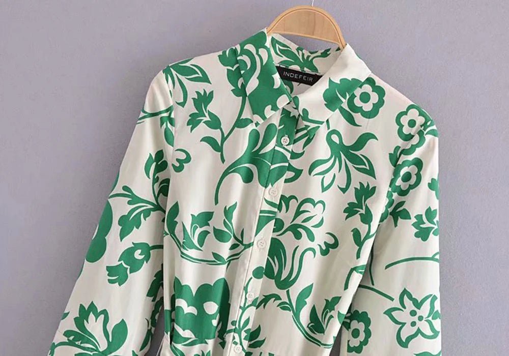 Robe Années 70 Hippie Fleurs - Louise Vintage