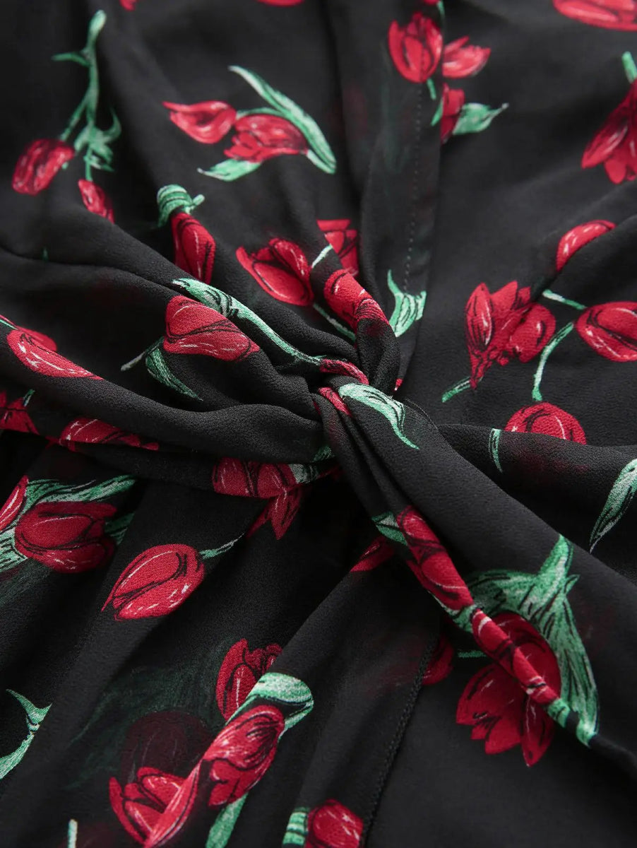 Robe Années 70 Hippie Grande Taille - Louise Vintage