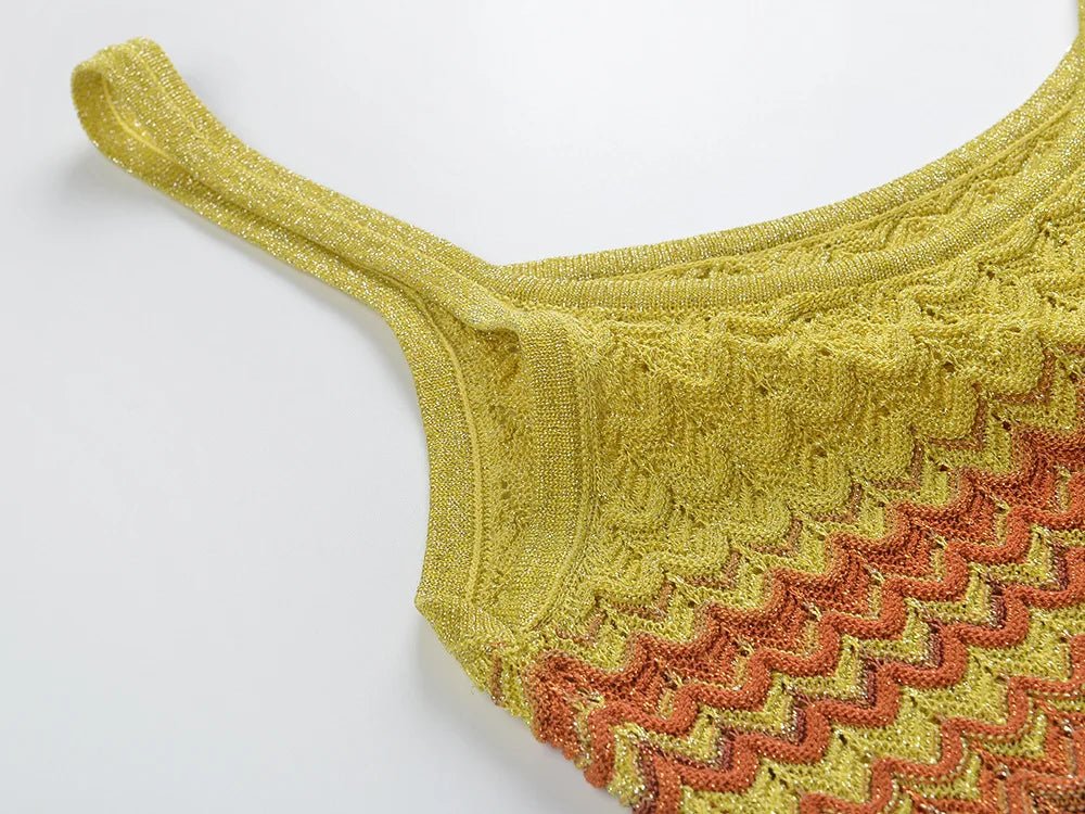 Robe Années 70 Multicolore - Louise Vintage