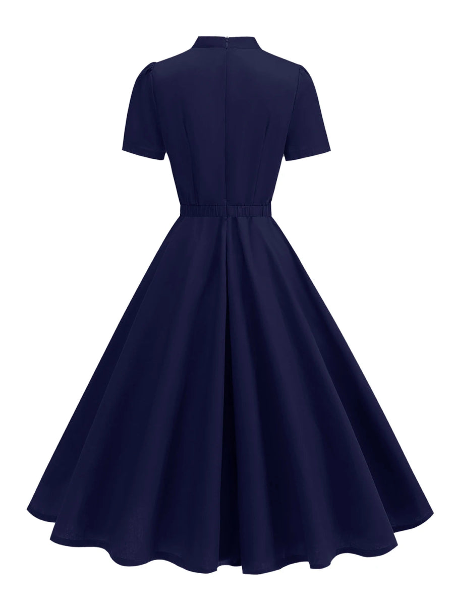 Robe Bleu Année 60 - Louise Vintage