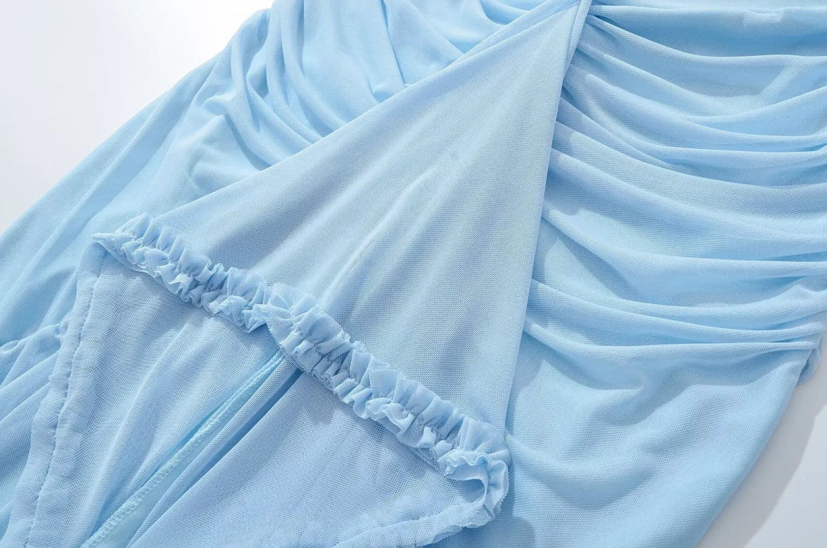 Robe Bleu Années 40 - Louise Vintage