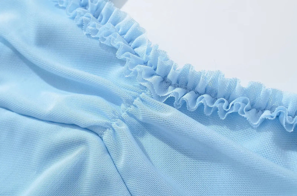 Robe Bleu Années 40 - Louise Vintage