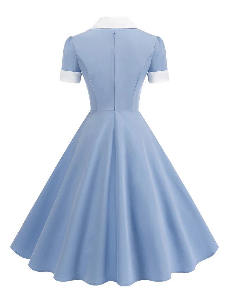 Robe Ceintrée Année 50 - Louise Vintage