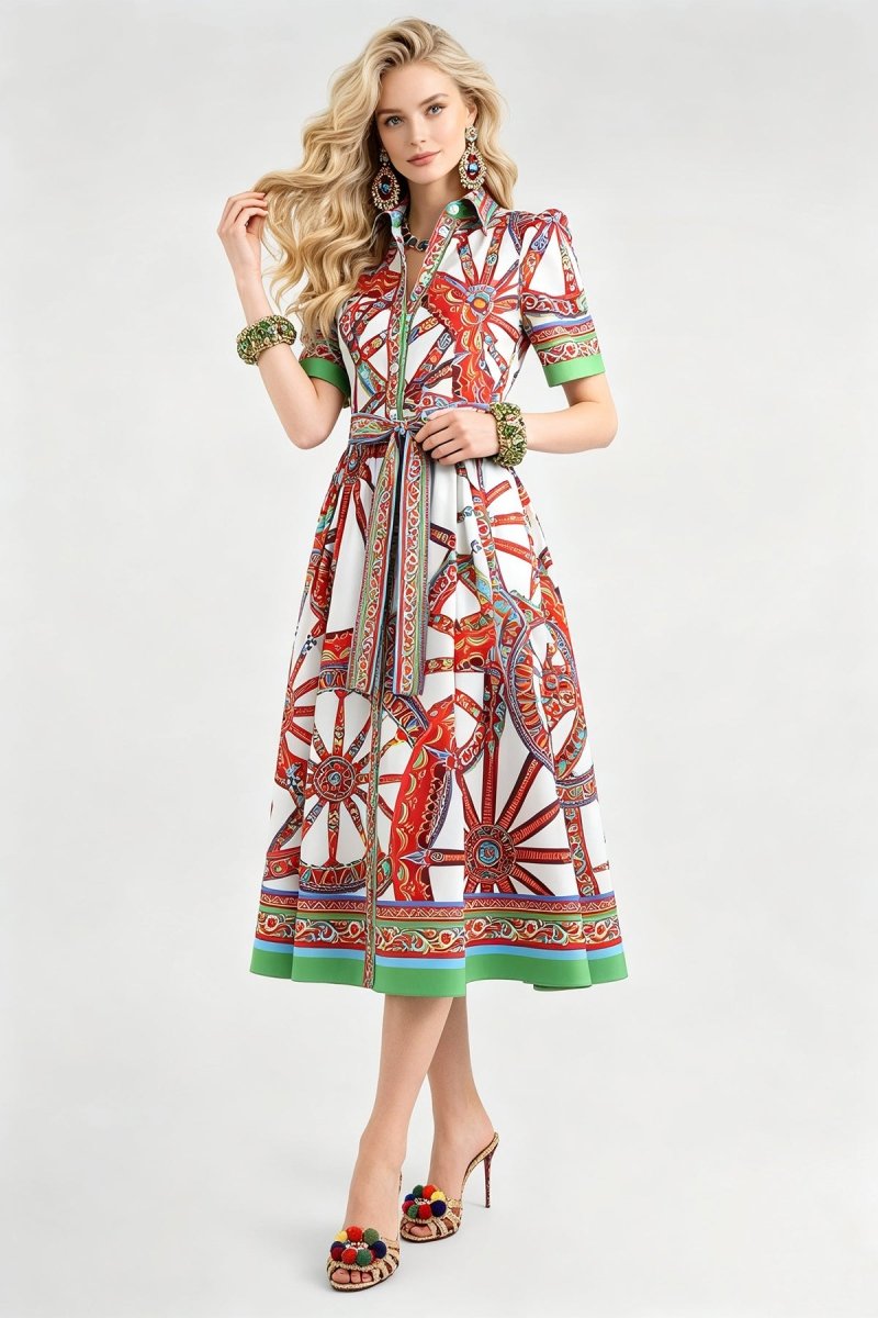Robe Courte Année 40 - Louise Vintage