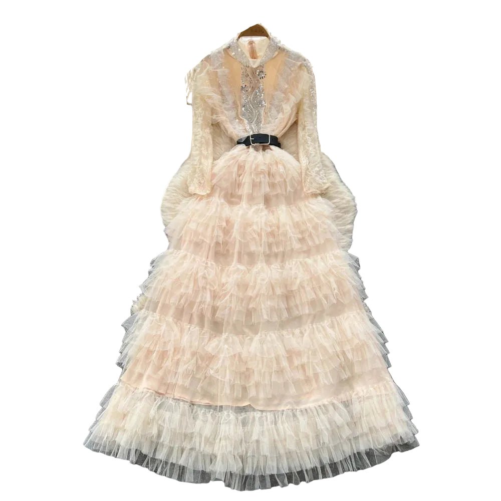 Robe Crinoline Années 40 - Louise Vintage