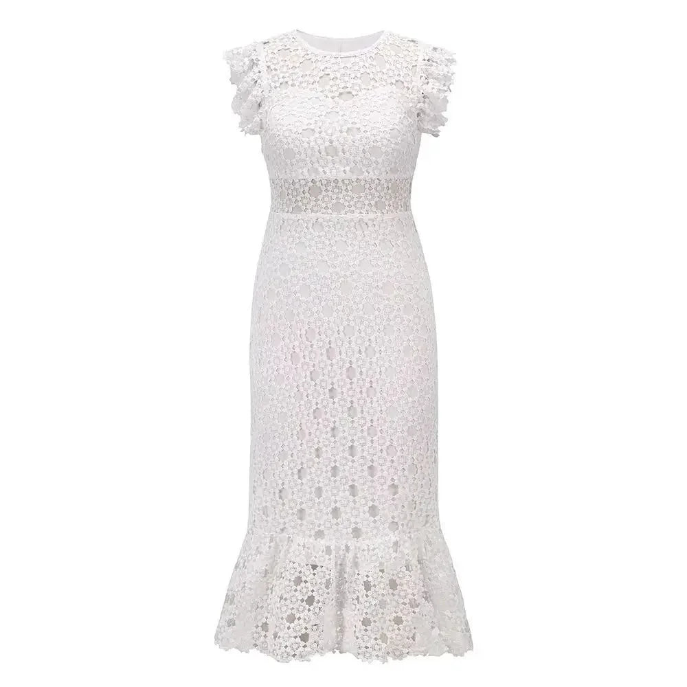 Robe de Mariée Année 60 Dentelle - Louise Vintage