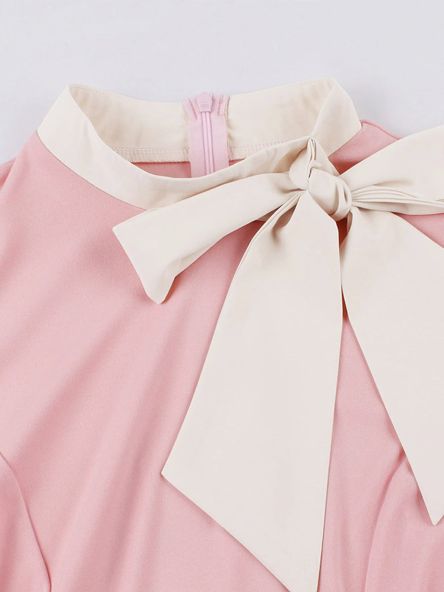 Robe des Années 40 50 Bordeaux - Louise Vintage