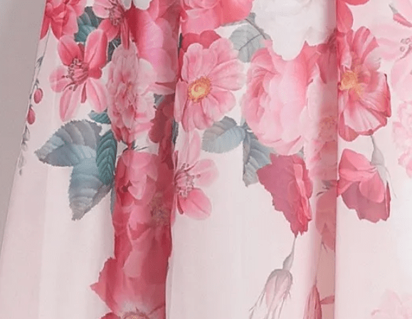 Robe Droite Style Année 40 Rose - Louise Vintage