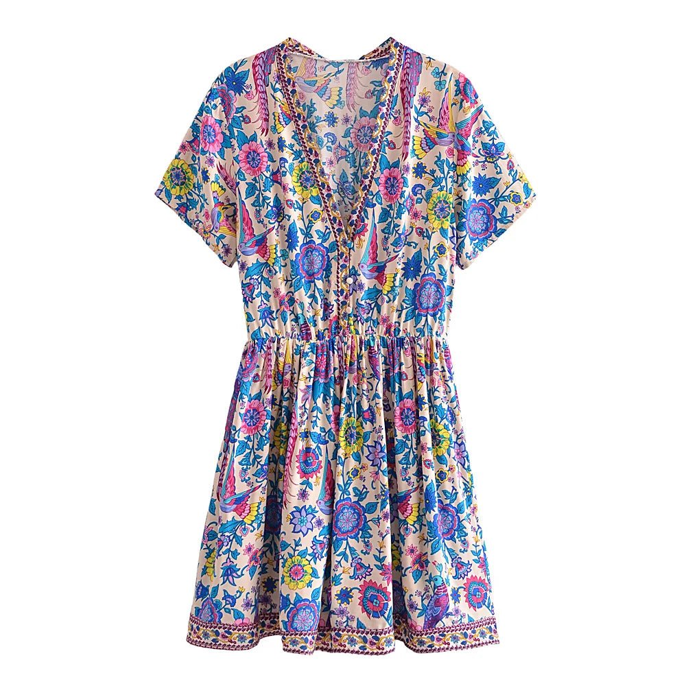 Robe Hippie Vintage 70s - Louise Vintage