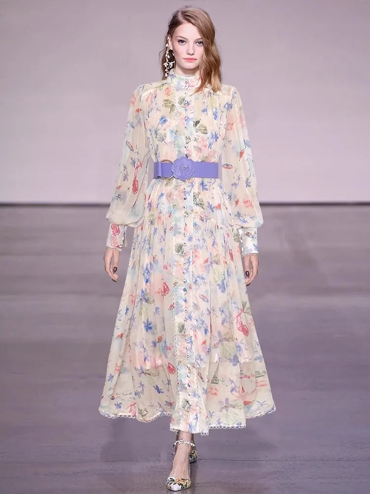 Robe Imprimé Vintage - Louise Vintage