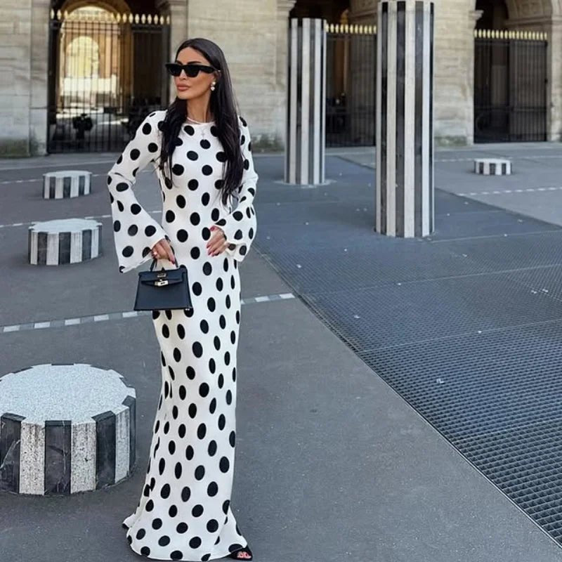Robe Longue 1970 Mode - Louise Vintage
