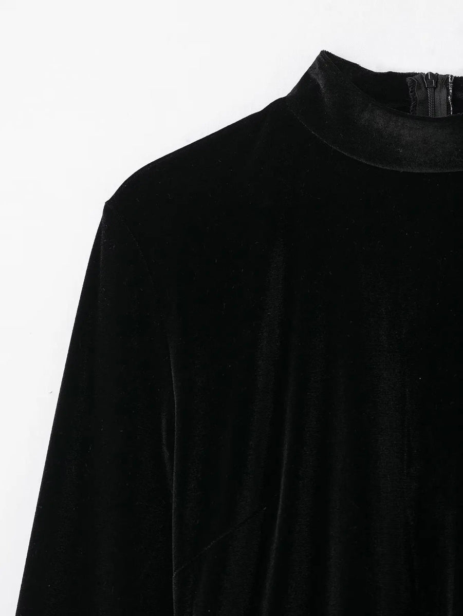 Robe Longue Manches Longues Vintage - Louise Vintage