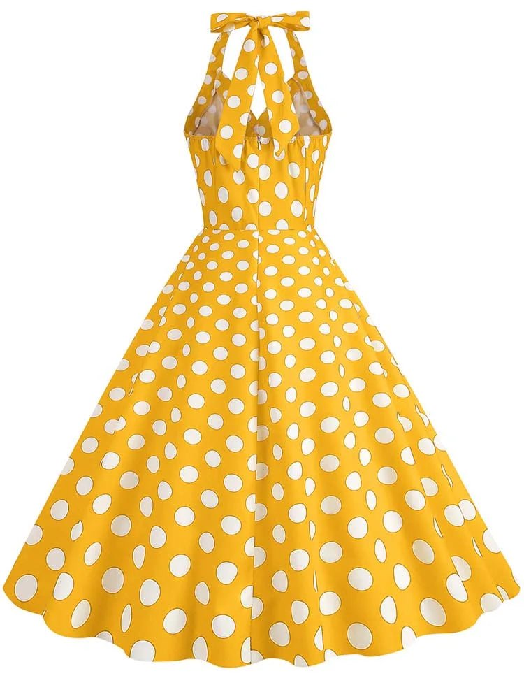 Robe Pin Up Col Licou - Louise Vintage