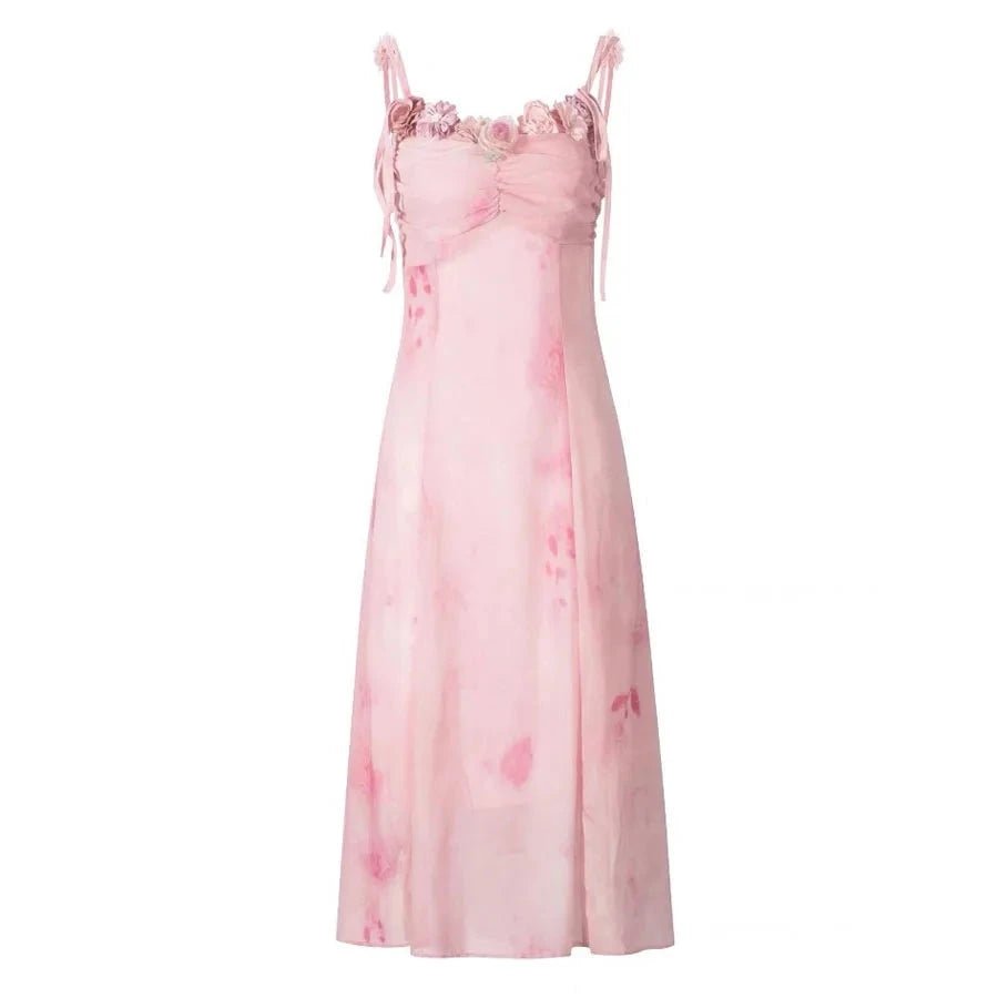 Robe Rose Années 40 - Louise Vintage