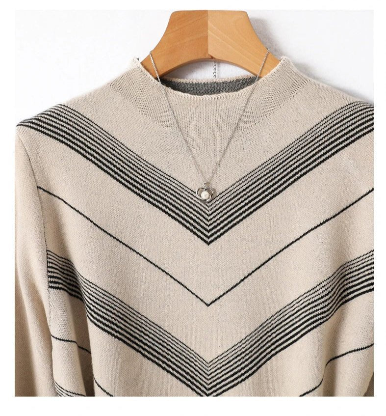 Robe Trapèze Année 70 Rayée - Louise Vintage