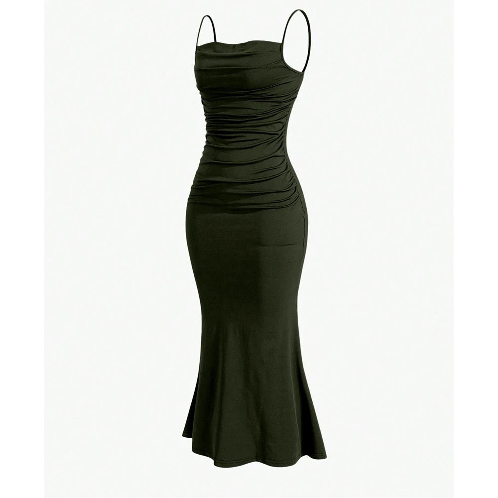 Robe Verte des Années 70 - Louise Vintage