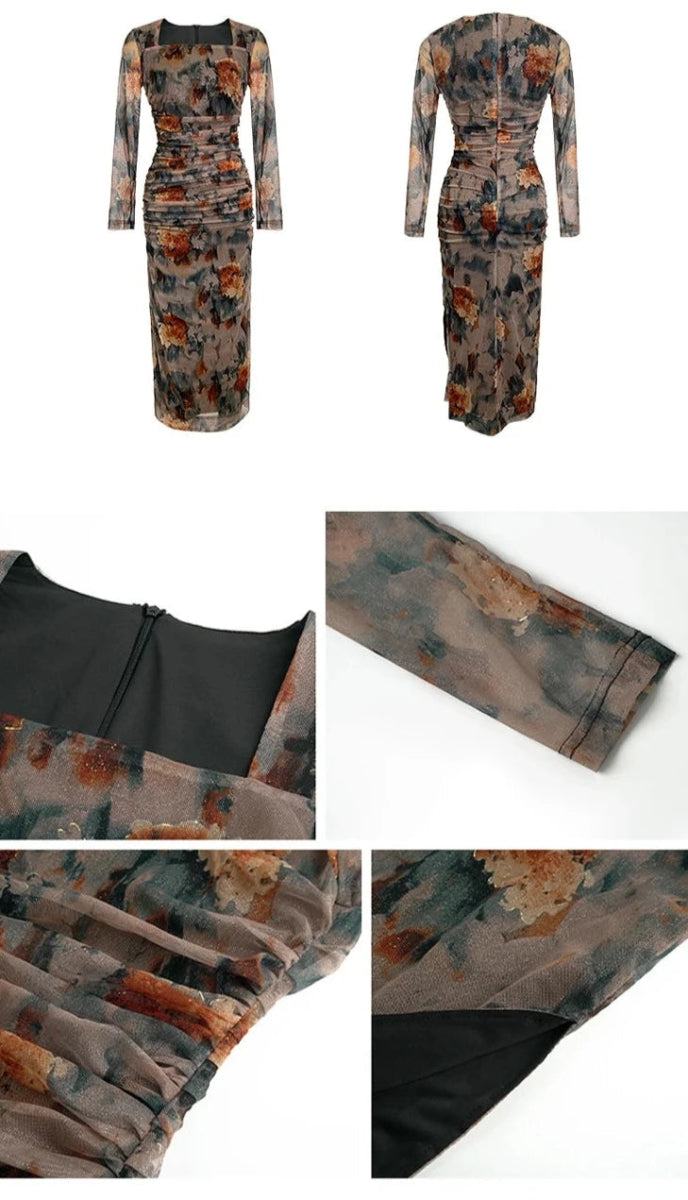 Robe Vintage Année 70 Estivale - Louise Vintage