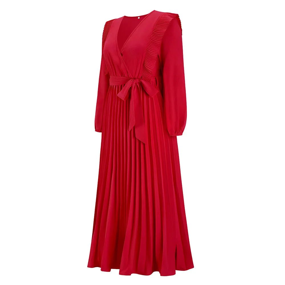 Robe Vintage Année 70 Rouge - Louise Vintage