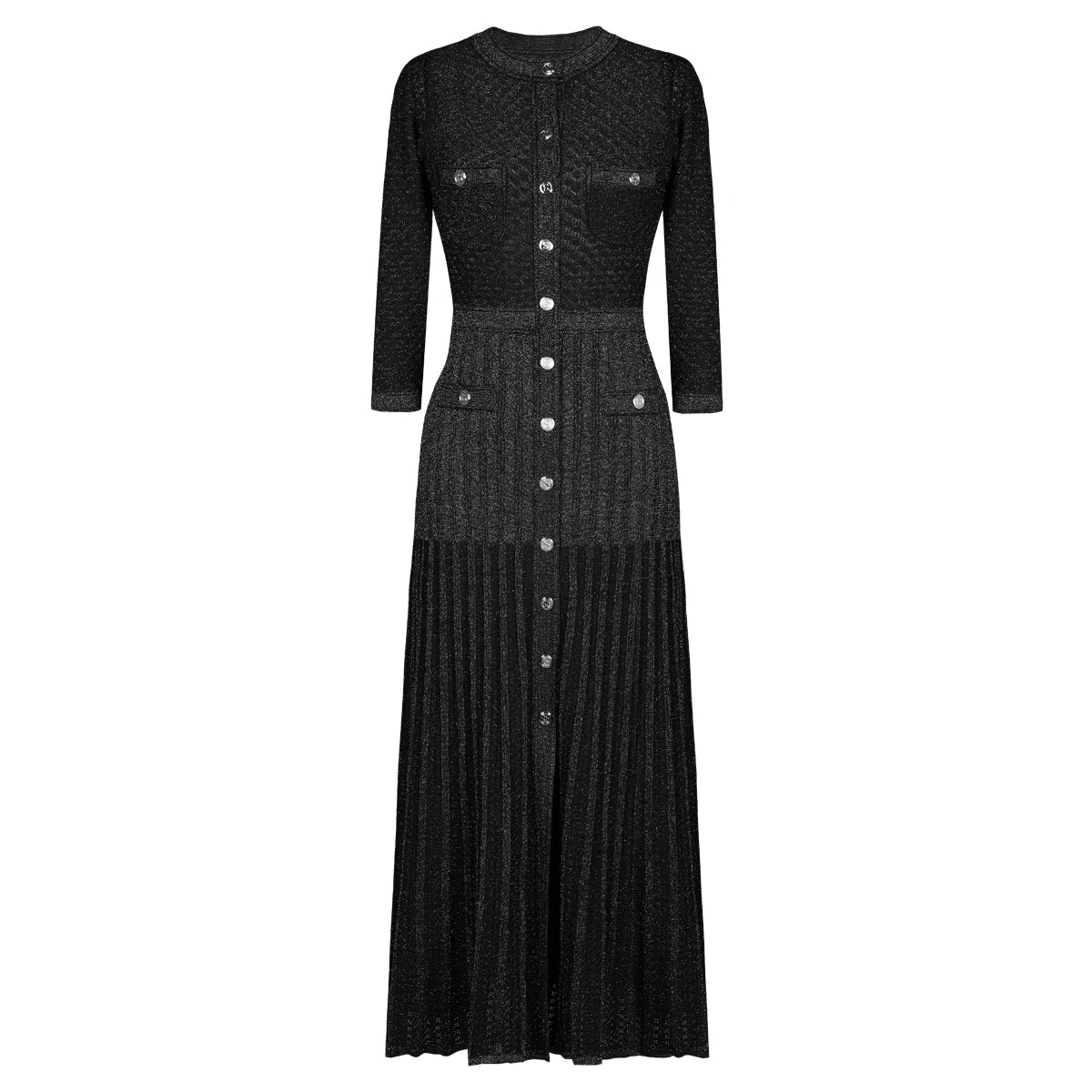 Robe Vintage Années 40 Art Noir - Louise Vintage