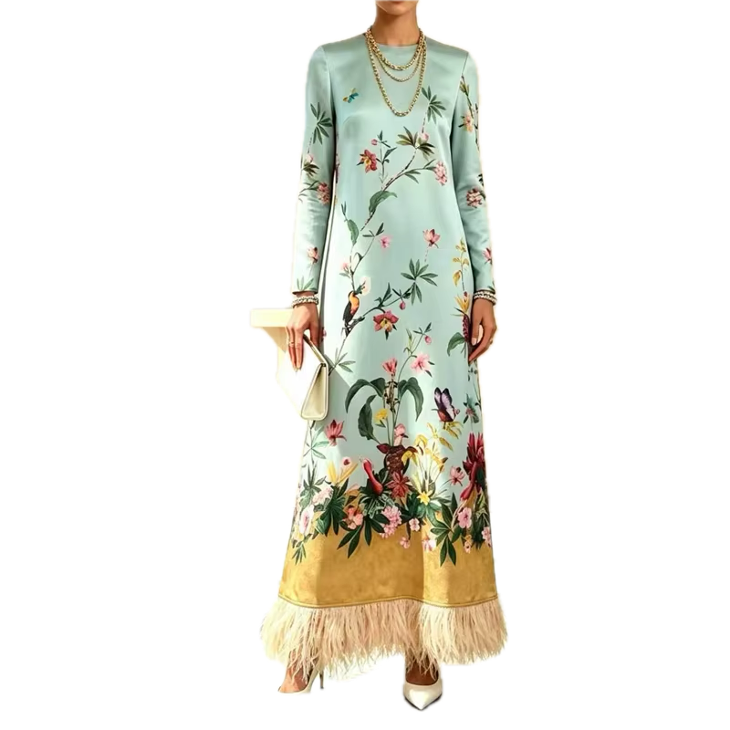 Robe Vintage Années 40 Fleurie - Louise Vintage