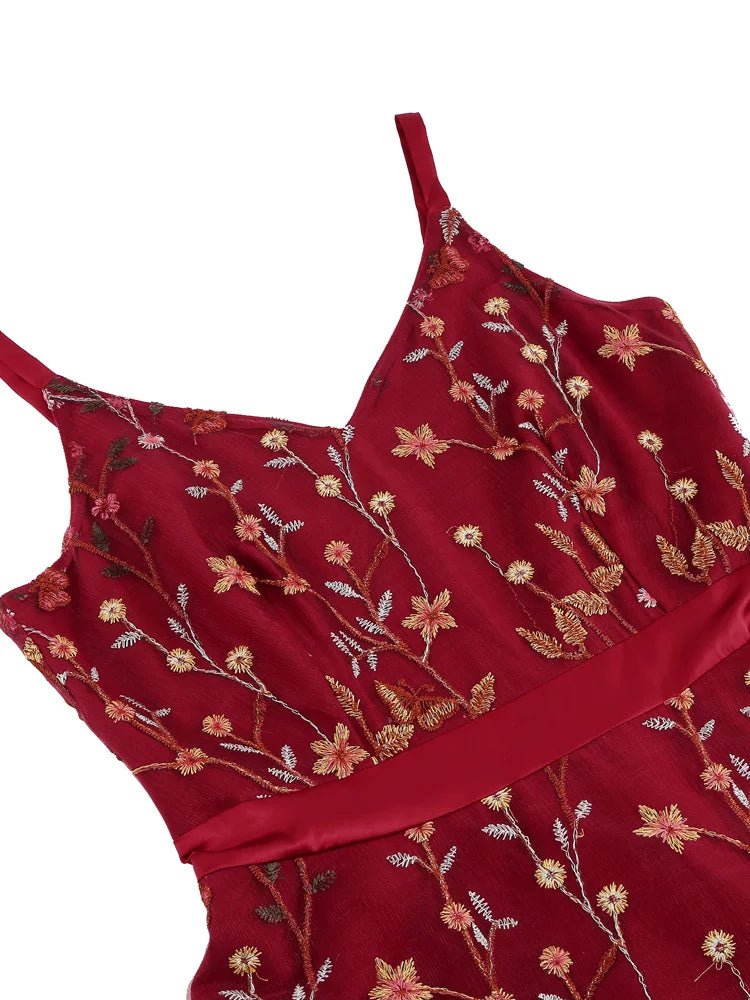 Robe Vintage Bordeaux - Louise Vintage
