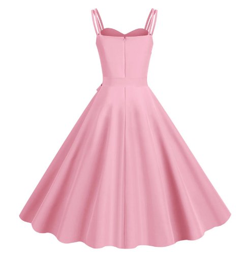 Robe Vintage Ceremonie Rose - Louise Vintage