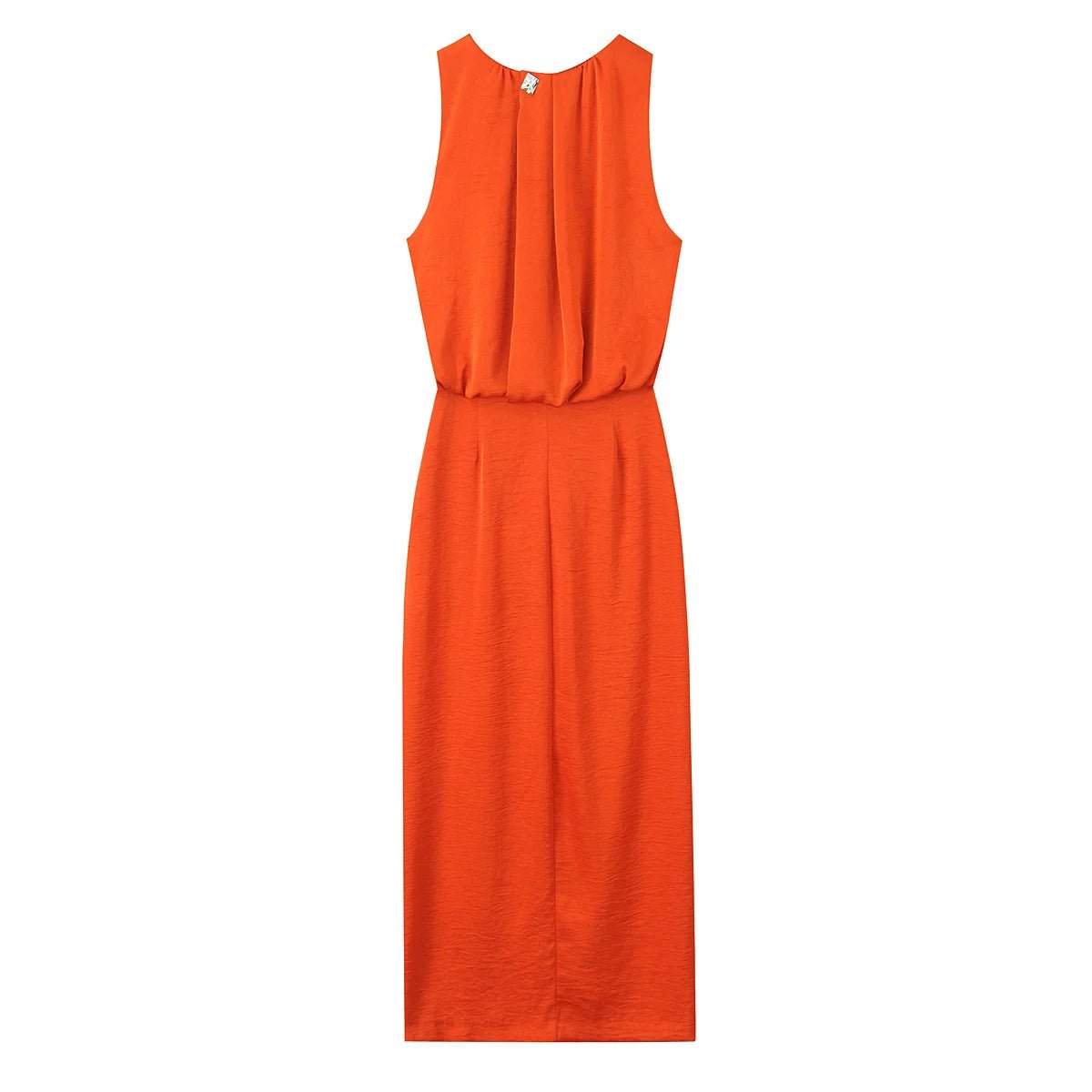 Robe Vintage de Qualité Orange - Louise Vintage