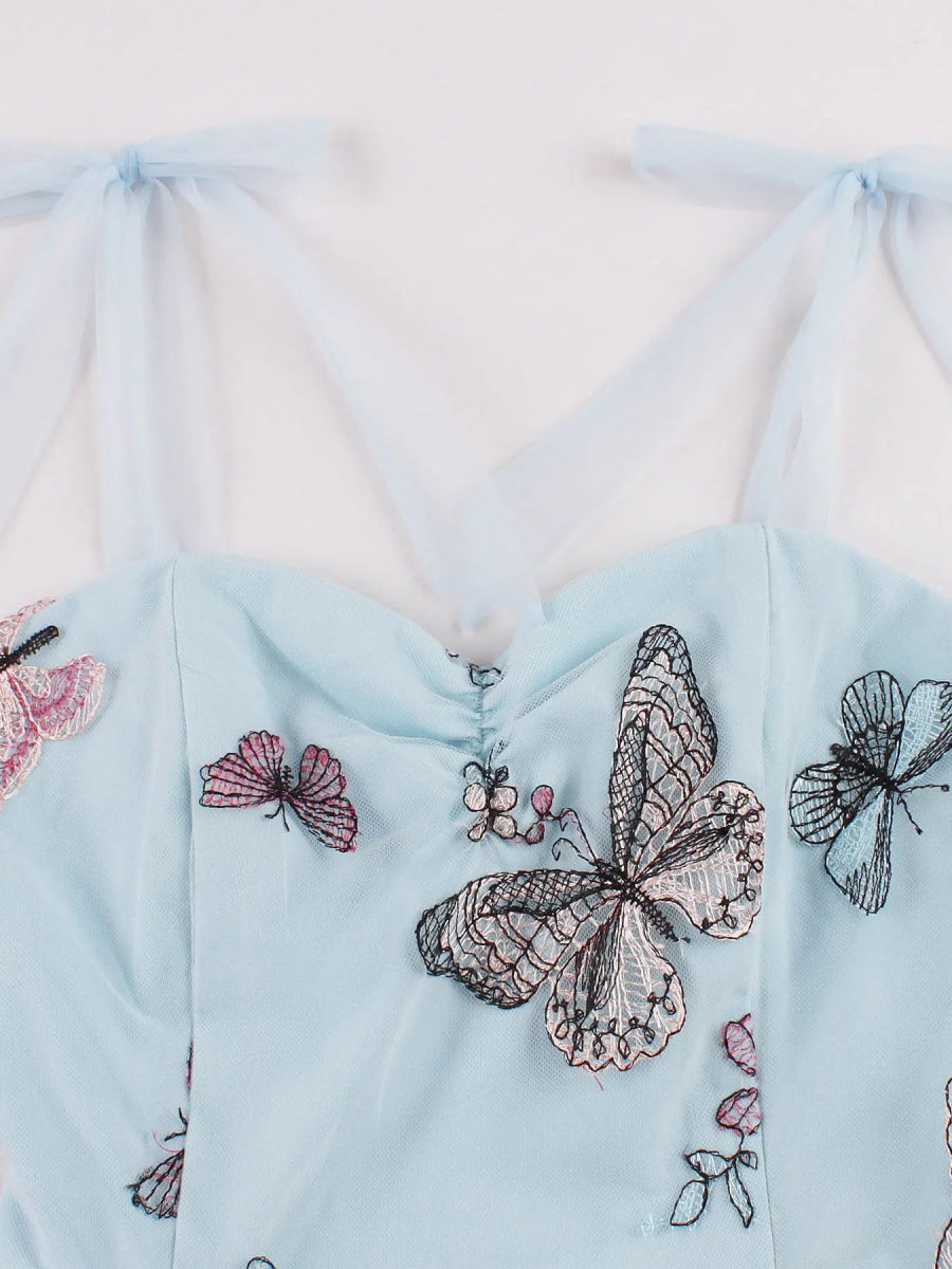 Robe Vintage Demi Bretelles - Louise Vintage