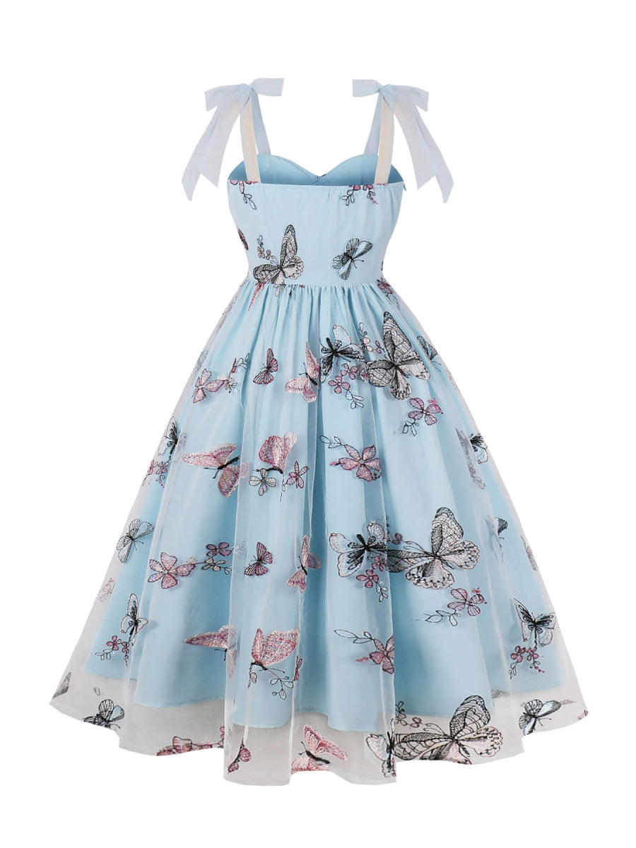 Robe Vintage Demi Bretelles - Louise Vintage