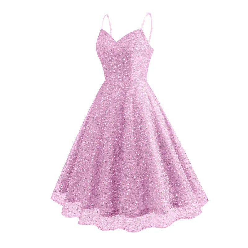 Robe Vintage Demoiselle Violet - Louise Vintage