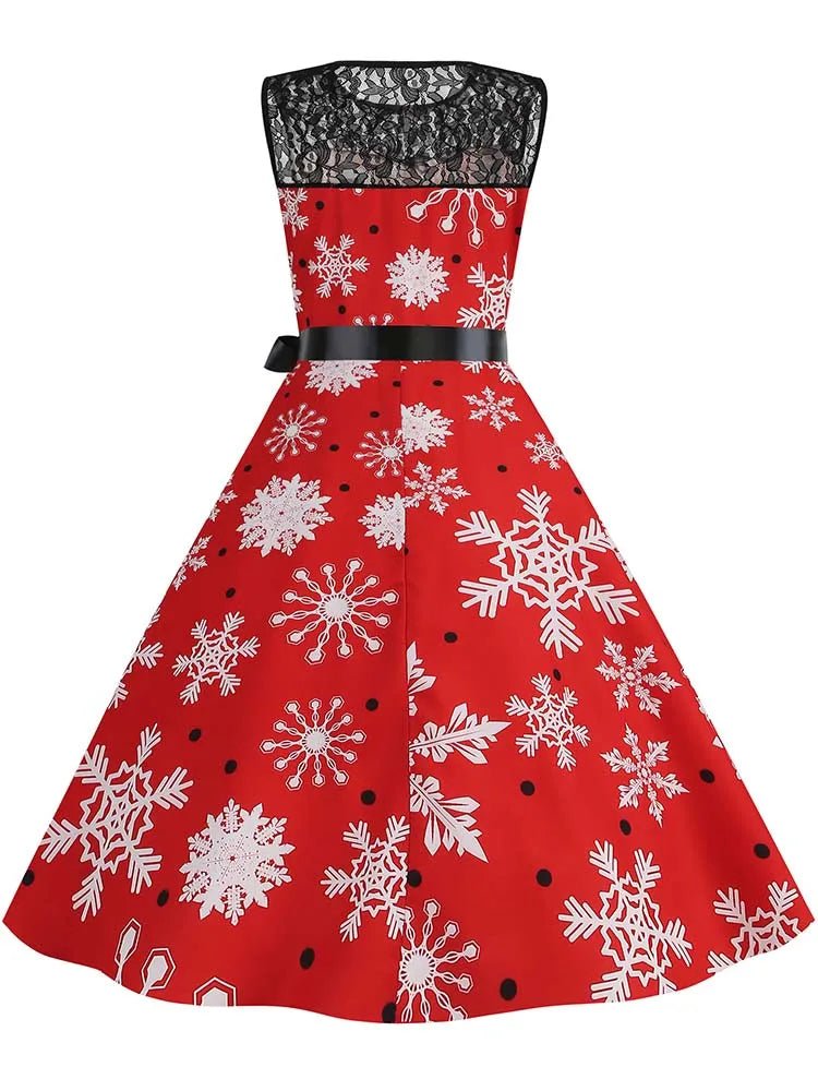 Robe Vintage Flocon - Louise Vintage