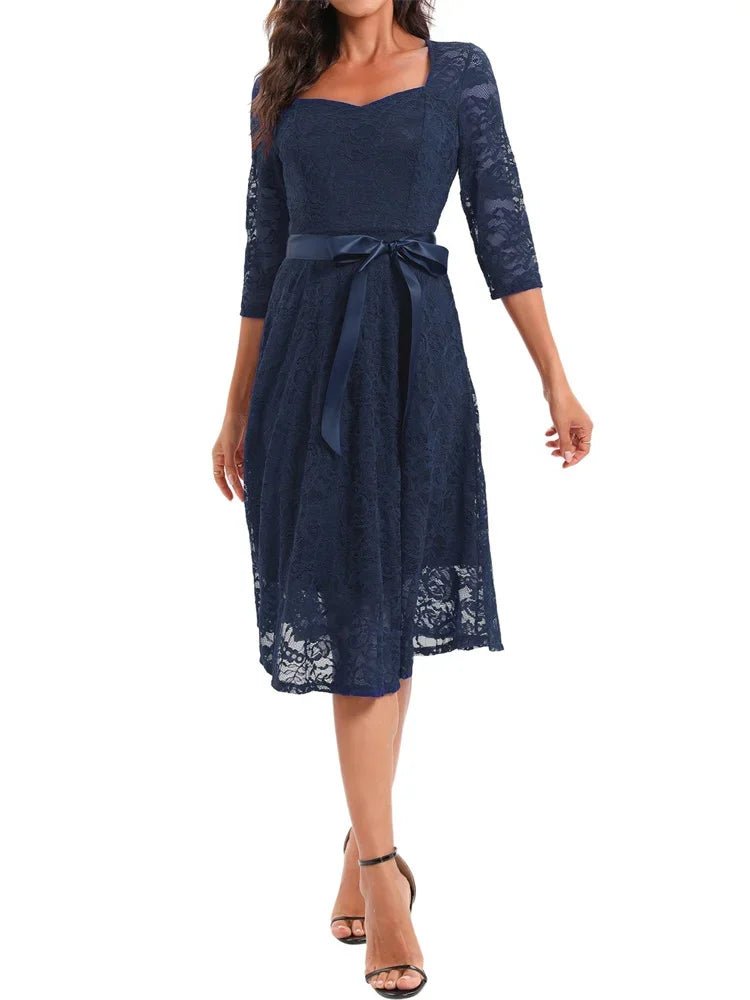 Robe Vintage Gala Marine - Louise Vintage